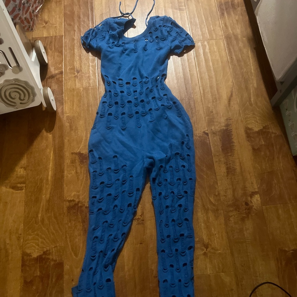Blue Women's Jumpsuit